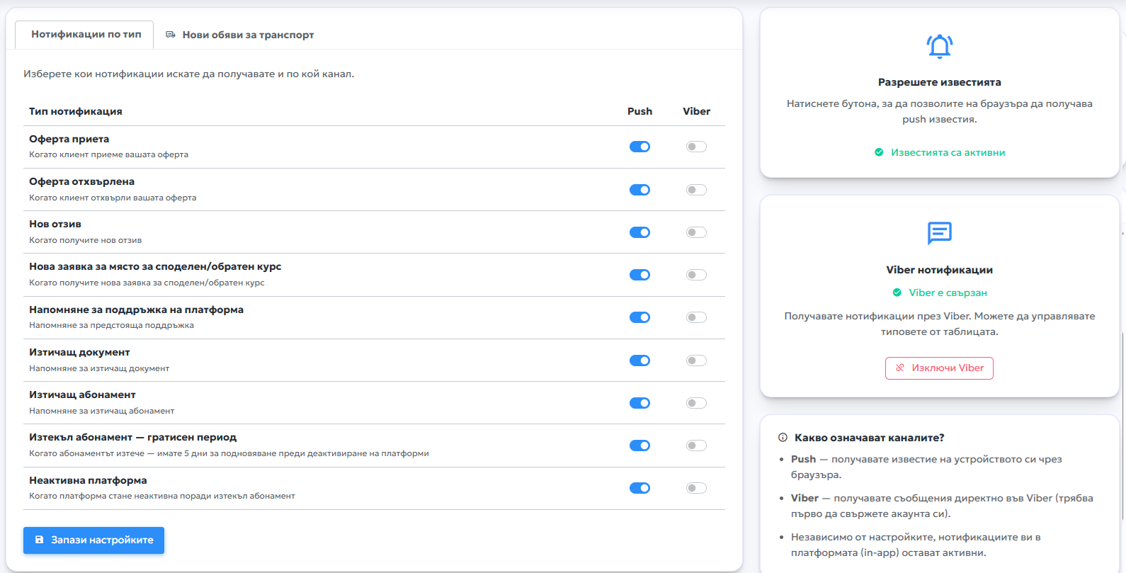 Repatrack PRO features